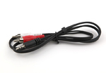 3.5MM Stereo Plug to 2 RCA male, 3FT