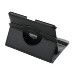 360 Rotating Stand, Black PU Leather Case for Kindle Fire HD 7"
