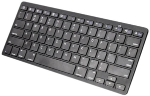 Bluetooth Wireless Keyboard keypad 3-in-1 Android, IOS, Win Blac