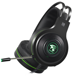 Dolby 7.1 Surround USB LED Lighting Over-Ear Gaming Headphone He