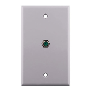 Wall plate, Single, F81, 3GHz, white