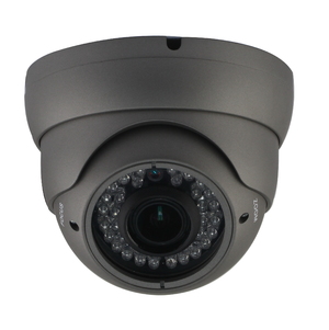 Vandalproof Varifocal IR Dome Camera, 700TVL, 1/3\" SONY CCD Effi