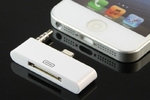 30 Pin to 8 Pin adapter converter dock support