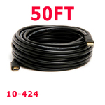 HDMI Cable WITH ETHERNET V.1.4, 50' , Male To Male 28AWG