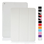 Ultra Thin Magnetic Smart Cover & Back Case for Apple iPad White