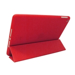 Ultra Thin Magnetic Smart Cover & Back Case for Apple iPad Red