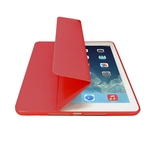 Ultra Thin Magnetic Smart Cover & Back Case for Apple iPad Red