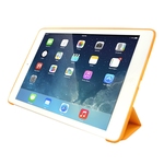Ultra Thin Magnetic Smart Cover & Back Case for Apple iPad Yello