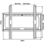 Small Fix LCD/Plasma TV Wall Mount 26"-55"
