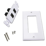 Wall Plate, Dual, HDMI