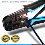 Premium RJ45 and RJ12, RJ11 crimping tool