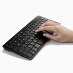 Bluetooth Wireless Keyboard keypad 3-in-1 Android, IOS, Win Blac