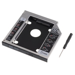 SATA 2nd HDD HD Hard Drive Caddy Case for 12.7mm Universal Lapto