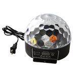 Digital LED RGB Crystal Magic Ball Effect Light DMX Disco DJ Sta