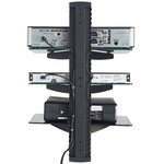 Wall Mount Three Triplel Layer AV Shelf DVD Cable box, Game Cons