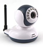 2.4G Wireless Baby Monitor with 7" LCD, Night Vision and 2 way s