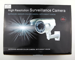 Manual focus Bullet Camera, 650TVL, 1/3" SONY CCD Effio-E 4.8-22