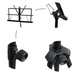Bison Prosound Compact & Portable Music Stand with carrying bag