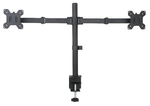Dual Desk Mount Stand Fully Adjustable Screen upto 32"