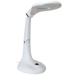 MAGNIFIER desktop LAMP magnifying light 32 led 4" lens 3+12 Diop