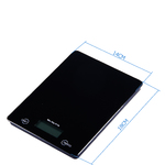 Touch Professional Digital Kitchen Scale 11 lb, Tempered Glass